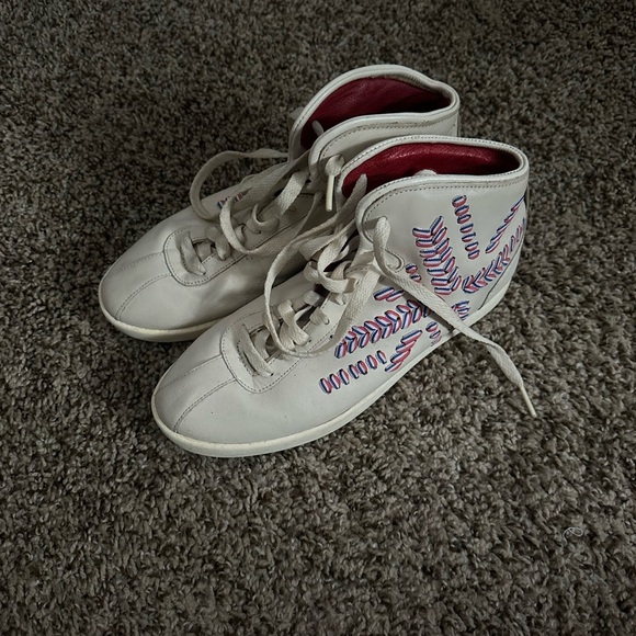 Alexander McQueen x Puma off White Sneakers - Picture 1 of 8
